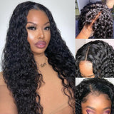 Chichi Water Wave Hair Lace Wigs 13x4 Curly Lace Front Wigs Human Hair Transparent  Lace Wigs